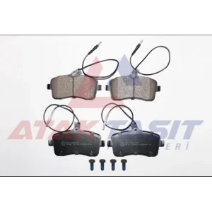 FREN BALATASI ÖN PEUGEOT 407  2004> FİŞLİ