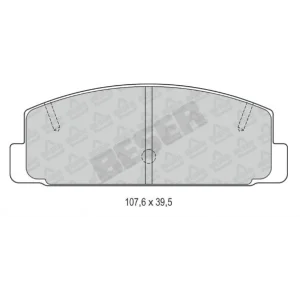 FREN BALATASI ARKA MAZDA 323 V (94-01) VI (98-04) MAZDA 626  (87-08) MAZDA 6 (07-12) PREMACY (99-05) RX7 II (85-91)