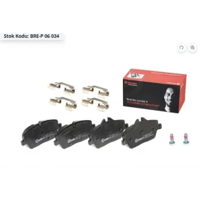 FREN BALATASI ÖN  BMW E87-E90 116İ-118İ-118D (03-12)/MINI COOPER R54/55/56/57/58 010>