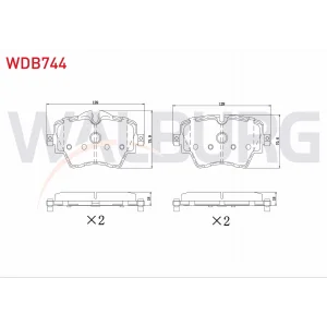 FREN BALATASI  ÖN BMW 2 (F45) 218 i - 220 D 014> 3 (G20) 320i- 320D 018> 5 (G30, F90) 520 D 016> X1 (F48) 2.0 D 014> MINI COOPER CLUBMAN (F54) 1.5i 014> COUNTRYMAN (F60) 1.5 D-1.6 016>
