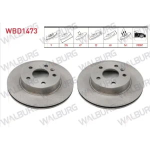 FREN DİSKİ ÖN MERCEDES VİTO W638 (96-03) V SERİSİ W638 (96-03) HAVALI 276MM