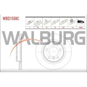 FREN DİSKİ ÖN MINI COUNTRYMAN R60 (2010>) MINI PACEMAN R61 (2012>) ROADSTER R59 (2011-2015) HAVALI 294MM