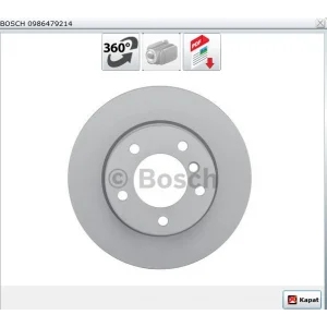 FREN DİSKİ ÖN BMW 1 SERİ E81 (06-12) E82 (07-13) E87 (03-13) E88 (08-13) 3 SERİ E90 (05-11) HAVALI 292MM
