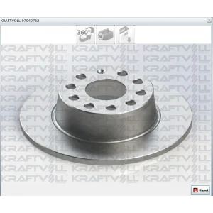 FREN DİSKİ ARKA TIGUAN (16>) T-ROC (017>) ATECA (16>) LEON (12>) Q2 (16>) KAROQ (17>) OCTAVIA (020>) DÜZ 272MM