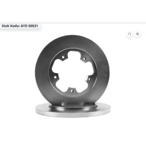 FREN DİSKİ ARKA TRANSİT V362 TOURNEO CUSTOM 2012> TRANSİT V363 CUSTOM 2013>ABSSİZ TEKTEKER DÜZ 308MM