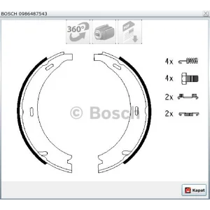 EL FREN BALATASI MERCEDES 190 W201 (82-93) A SERİ W168 (97-04) W169 (04-12) B SERİ W245 (05-11) VANEO (02-05) CLK A208-C208 (98-02) 165X20MM