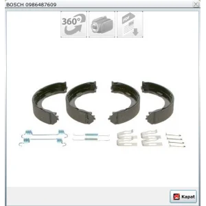 EL FREN BALATASI MERCEDES W163 (98-05) CHRYSLER 300C (2010>) CHRYSLER 300C LX (04-10) 184X31MM