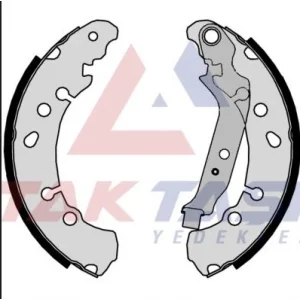 ARKA PABUÇLU BALATA TOYOTA YARIS (05-10) YARIS (10>) CHARADE (11>) FRANSA MONTAJ 203.2X38.3MM