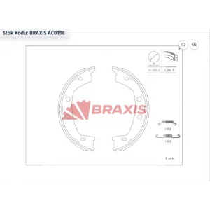 EL FREN BALATASI LANDROVER FREELANDER II L359 (06-14) 190X30MM