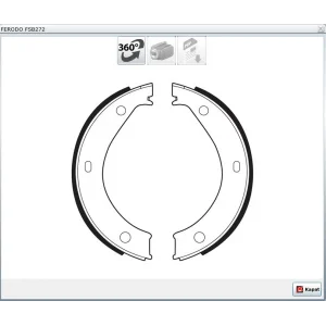 EL FREN BALATASI BMW E36 (90-98) 5 SERİ E28 (80-87) E34 (87-95) 6 SERİ E24 (76-90) 7 SERİ E23-E32 (86-94) Z3 E36 (95-03) Z8 E52 (00-03)  180X25 MM