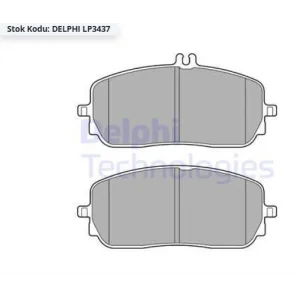 FREN BALATASI ÖN  MERCEDES A SERİ W177 2018> B SERİ W247 2018> CLA SERİ C118 2019> V167 2019> G SERİ W463 2018>