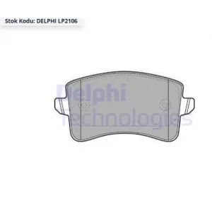 FREN BALATASI ARKA AUDI A4 1.8 TFSI / 2.0 TDI / 3.0 TDI(07-15)/ A5 (8T3) 1.8 TFSI / 3.0 TDI / 3.0 TFSI (07-17)/ Q5 (8R) 2.0 TFSI / 2.0 TDI/ 3.0 TDI 08>