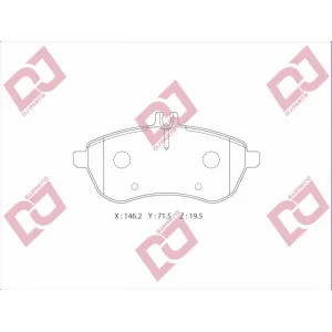FREN BALATASI ÖN MERCEDES C204 (11>) S204 (07-14) W204 (07-14) A207 (10>) C207 (09>) S212 (09>) W211 (02-09) W212 (09>) R172 (11>)