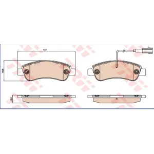 FREN BALATASI ARKA ÇİFTFİŞLİ DUCATO III-BOXER III-JUMPER III 012>