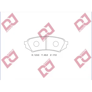 FREN BALATASI ARKA LANDCRUISER 100 (98-07) LANDCRUISER 200 (07>) LX (97-08) RX (03-08)