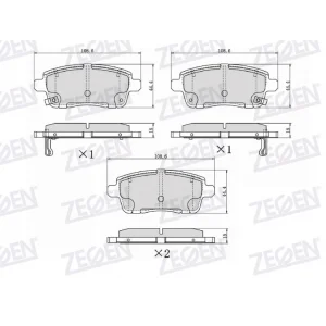 FREN BALATASI ARKA  CHERY TIGGO 7 PRO 2023>