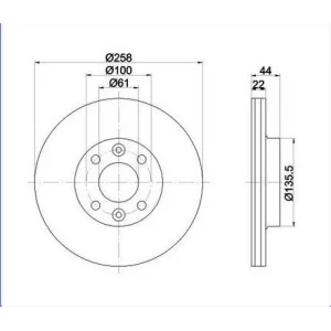 FREN DİSKİ ÖN CLIO IV (012>) CLIO V (19>) SYMBOL II (08-12) SYMBOL III (13>) TALIANT (21>) LOGAN (04-10) LOGAN II (12>) SANDERO II (12>) FORFOUR-FORTWO (14>) TWINGO III (14>) CAPTUR (13-21)
