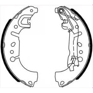 PABUÇLU BALATA ARKA FIAT EGEA 1.3-1.6MTJ-1.4T (2015>) / FIAT 500L 1.3MTJ-1.4 (2012>) 228X42.3MM