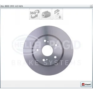 FREN DİSKİ ÖN SUZUKI GRAND VİTARA (05-12) HAVALI 294MM