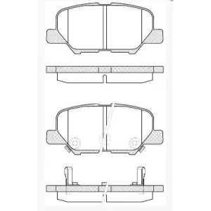 FREN BALATASI ARKA ASX (2010>) OUTLANDER (2012>) MAZDA 6 2012>) P4008 (2012>)