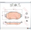FREN BALATASI ÖN RENAULT MEGANE IV 1.2 Tce-1.3 Tce-1.5DCİ-1.6 16V 016>