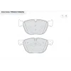 FREN BALATASI ÖN  BMW X5 E70 07> /F15 13> /X6 E 71 08> /F16 12> F85 015>/ F86 015>