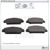 FREN BALATASI ÖN HONDA ACCORD IX (2012>) HR-V 1.5-1.6 I DTEC (2015>)