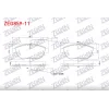 FREN BALATASI ÖN ÇİFTFİŞLİ  DOBLO (010>) G.PUNTO (05-12) LINEA (07>) BRAVO II (06>) OPEL COMBO D (012>)