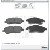 FREN BALATASI  ÖN HONDA CR-V III 2.0 I-VTEC / CR-V III 2.2i CTDI (06-12)/ CR-V IV 1.6i DTEC / CR-V IV 2.0  / CR-V IV 2.2i (12-14)