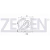 FREN BALATASI ARKA MERCEDES 190 W201 (82-93) CLK SERİ C208 (97-02) S202 (96-01) W202 (93-00) W124 (93-95)
