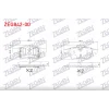 FREN BALATASI ARKA FORD CONNECT-PRIMERA-VECTRA C-FOCUS II-LAGUNA II-III-MAZDA 3/5-VOLVO S40 SACI YAYLI TİP
