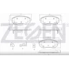 FREN BALATASI ÖN MERCEDES X SERİ (470) X250 D 2017> NISSAN NAVARA NP300  2015>