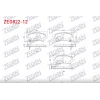 FREN BALATASI ÖN  TOYOTA COROLLA 1.4 VVT-I / 1.6 VVT-I 2002-2007/ COROLLA VERSO 1.6 / 1.8 / 2.0 D-4D 2004-2009/ CHERY TIGGO 1.6 2010>