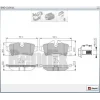 FREN BALATASI ARKA MINI COOPER R50-R53 (2001-2006) R56 (2006-2013) R57 (2007-2015) R58 (2011>) MINI CLUBMAN R55 (07-15) R55-R59 (2012>)
