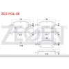 FREN BALATASI ÖN FIAT EGEA CROSS 2021>-EGEA HB-EGEA SW 2020>