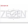 FREN BALATASI ÖN FIAT ALBEA 1.2 2003-2005 / FIAT PALIO 1.2 2003-2005  VWA 24393 DAR TİP