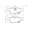 FREN BALATASI ARKA MERCEDES GL SERİ X164 (06>) G SERİ W463 (08>) M SERİSİ W164 (05-11)