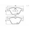 FREN BALATASI ÖN BMW F10-F18 (09-16) F11 (10-16) GT F07 (09>) 6 SERİ F06-F12-F13 (11-16) 7 SERİ F01-F02-F03-F04 (08-15)