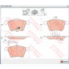FREN BALATASI ÖN FİŞLİ GALAXY (95-06) SHARAN (95-10) ALHAMBRA (96-10)  STOP by FEDERAL MOGUL