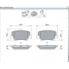 FREN BALATASI ARKA  VOLVO XC40  1.5  T3 /2.0 D3/D4    2017>