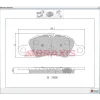 FREN BALATASI ÖN PORSCHE 911 (04-12)  BOXSTER 12> CAYMAN (05-13)  CAYMAN 13>