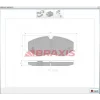 FREN BALATASI ÖN MERCEDES VİTO W447 111-114-116-119CDİ 014> V-CLASS W447  014>