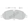 FREN BALATASI ÖN FİŞLİ FORD TRANSİT V363 TTG ARKA ÇİFTTEKER 014>