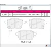 FREN BALATASI ARKA CORSA E (14-19) EGEA CROSS (20>) ADAM (2012>) 500L (2012>)