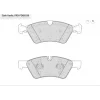 FREN BALATASI ÖN MERCEDES E SERİ S211-W211  (03-09) GL SERİ X164 (06>) W463 (08>) M SERİ W164 (05-11) W166 (11>) R SERİ W251-V251 (06>)