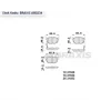 FREN BALATASI ARKA CERATO (00-06) MATRIX (00-10) NAVARA NP 300(08-13) 200SX (93-99)