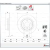 FREN DİSKİ ARKA BMW 1 SERİ F20 (10>) F21 (11>) 2 SERİ F23 (14>) F22-F87 (13>) DÜZ 290MM