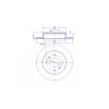 FREN DİSKİ ARKA NISSAN ALMERA (95-00) ALMERA II (00>) BLUEBİRD (92-99) PRIMERA I (90-96) PRIMERA II (96-01)
