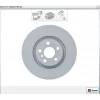 FREN DİSKİ ÖN HAVALI KAPLAMALI BMW F40 019>/ F45-F46 ACTIVE TOURER 014> X1 F48 015> X2 F39 017> MINI COUNTRYMAN F60 017> 330MM