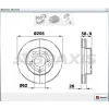 FREN DİSKİ ÖN TOYOTA HI-LUX III (2004-2015) HAVALI 255MM